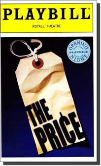 The Price Limited Edition Official Opening Night Playbill 